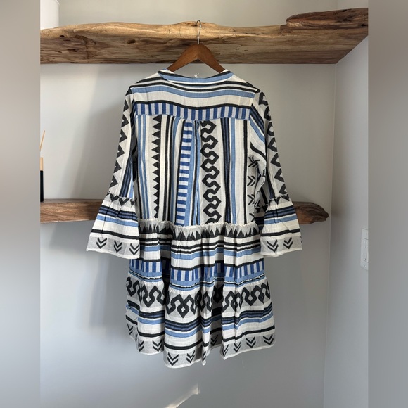 Devotion Twins Ella Mini Dress - Black/Blue - Size Small - NWT - Picture 13 of 16